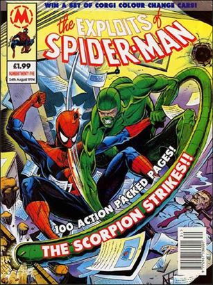 Exploits of Spider-Man (UK) Cover Image 1