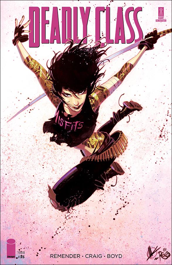 Deadly Class issue 35-B Matteo Scalera Cover