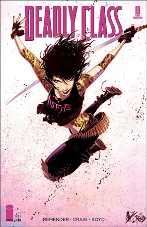 Deadly Class issue 35-B Matteo Scalera Cover