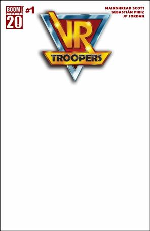 VR Troopers (2025) issue 1-F Blank Sketch Cover