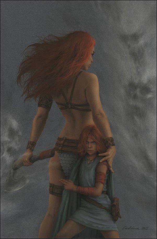 Unbreakable Red Sonja issue 4-K Celina 1:30 Virgin Cover