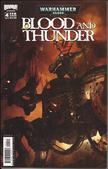 Warhammer 40,000: Blood and Thunder issue 4-B Kiat Cover 