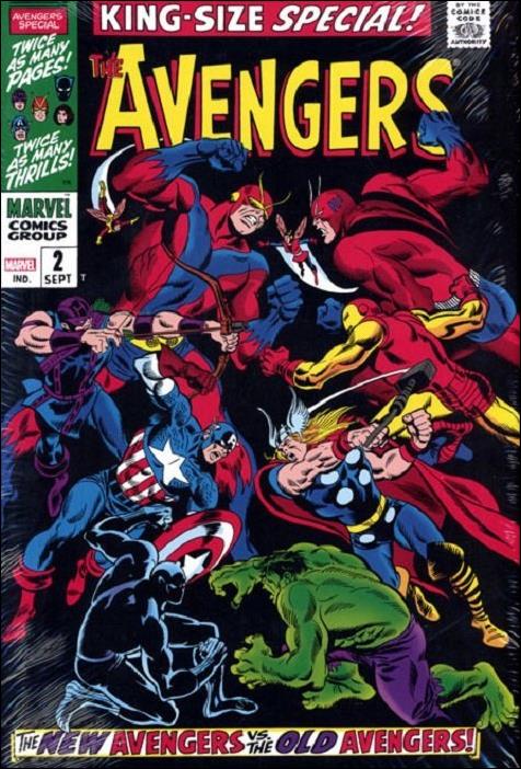Avengers Omnibus issue 2 John Buscema Direct Market Cover