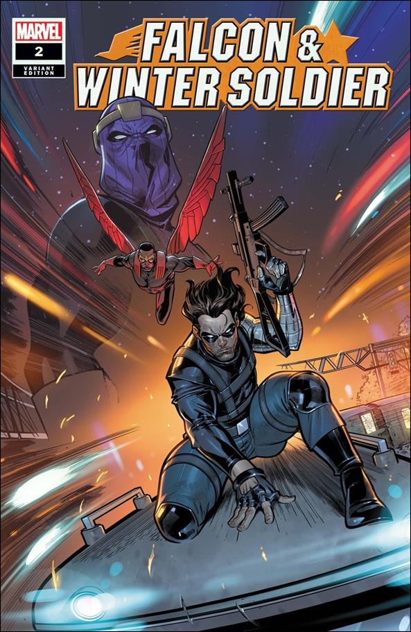 Falcon & Winter Soldier issue 2-B Paco Medina Cover