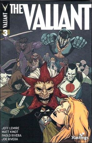Valiant issue 3-E Brent Peeples Hastings Cover