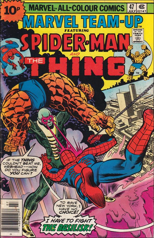 Marvel Team-Up (1972) issue 47-C UK Price Cover