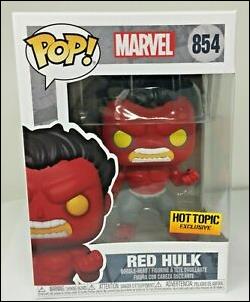 POP! Marvel figure 854 Red Hulk