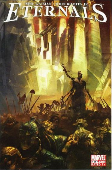 Eternals (2006) issue 7 Rick Berry Cover