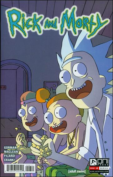 Rick and Morty (2015) issue 6 CJ Cannon Cover 