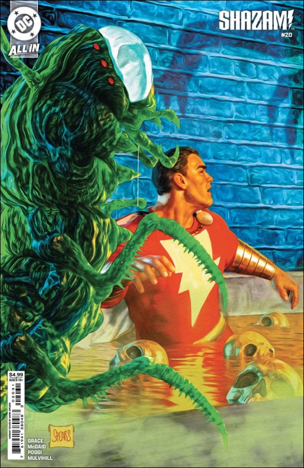 Shazam! (2023) issue 20-C Mark Spears Cardstock Cover