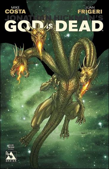 God is Dead issue 7-D Jacen Burrows Iconic Cover