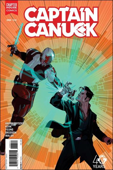 Captain Canuck (2015) issue 6 Kalman Andrasofszky Cover