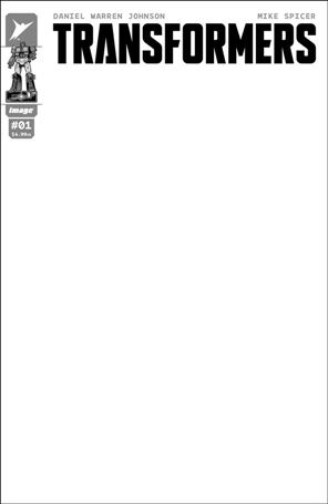 Transformers (2023) issue 1-I Blank/Sketch Cover