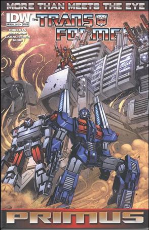 Transformers: More Than Meets the Eye Annual issue 2012-C Jimbo Salgado 1:10 Cover