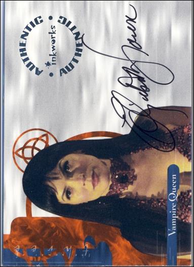 Charmed: The Power of Three (Autograph Subset) card A19 Elizabeth Gracen as Vampire Queen