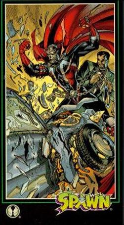 Spawn: Widevision (Base Set) card 142 Spawntaneous Impact
