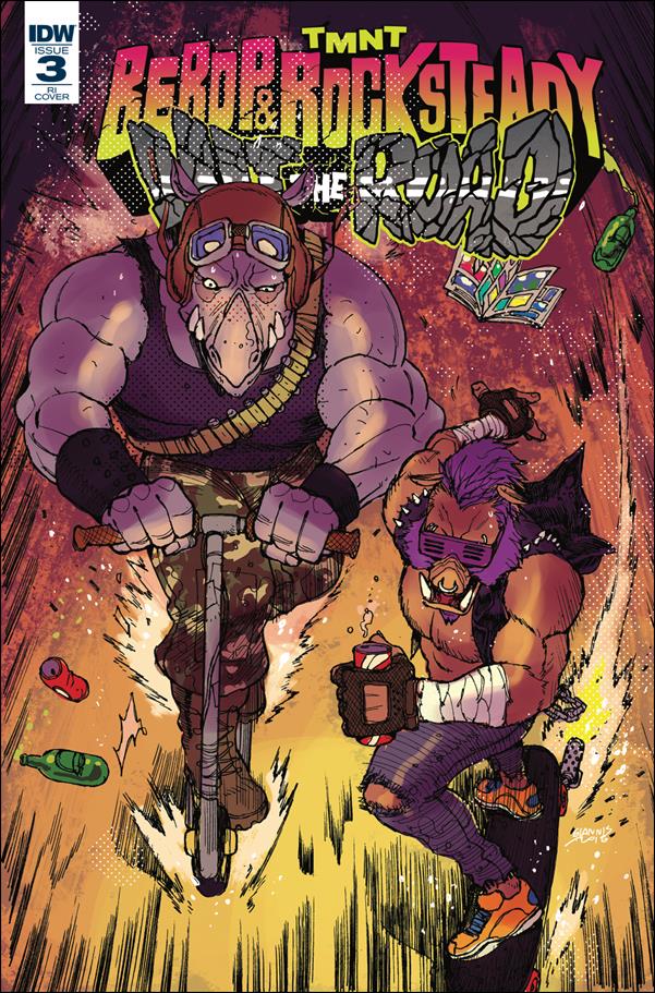 Teenage Mutant Ninja Turtles: Bebop & Rocksteady Hit The Road issue 3-C Giannis Milonogiannis 1:10 Cover