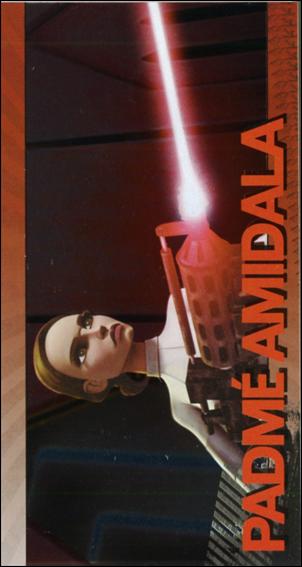 Star Wars: The Clone Wars Widevision (Character Foil Subset) card 9 Padme Amidala