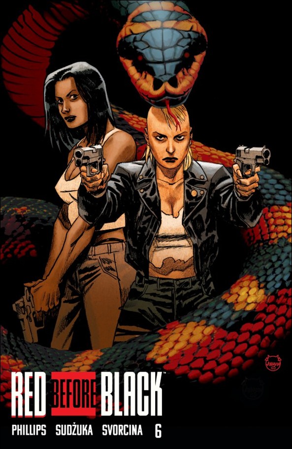 Red Before Black issue 6-B Dave Johnson Cover