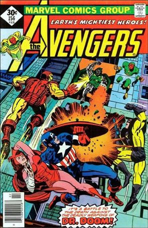 Avengers (1963) issue 156-C Whitman Cover