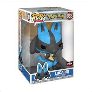POP! Games figure 863 Lucario (10 inch Target Con Exclusive)