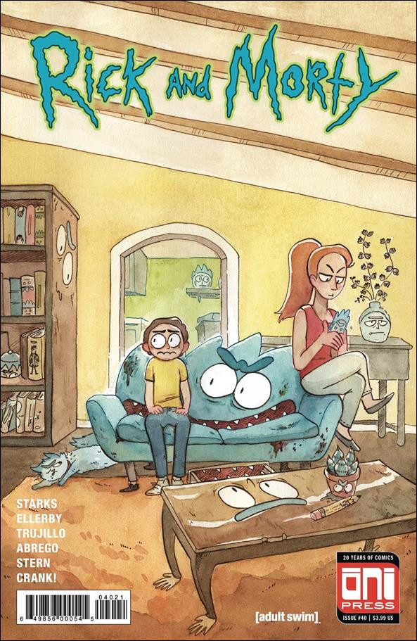 Rick and Morty (2015) issue 40-B Natalie Riess Cover