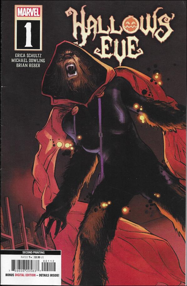 Hallow's Eve issue 1-M Michael Dowling 2nd Printing Cover