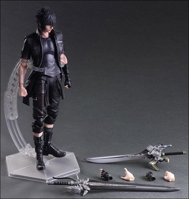 Final Fantasy XV (Play Arts ~ Kai) figure 4-B Noctis Lucis Caelum (Loose)