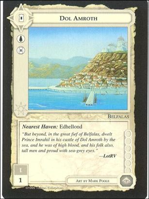 Middle-Earth: The Wizards (Base Set) card 101 Dol Amroth