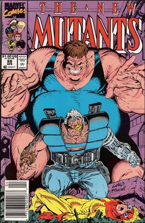 New Mutants (1983) issue 88-B Newsstand Edition