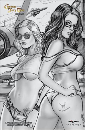 Grimm Fairy Tales (2005) issue 77-F Monte Moore willsbargains B&W Cover 1/150