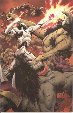 Soldier Zero issue 9-C Trevor Hairsine Virgin Cover
