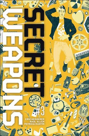 Secret Weapons (2017) issue 3 Raul Allen Cover