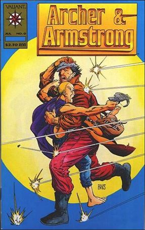 Archer & Armstrong (1992) issue 0-B Gold Cover 1/5000