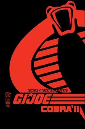 G.I. Joe: Cobra 2 issue 1-D Red Foil Cover (2nd Printing)