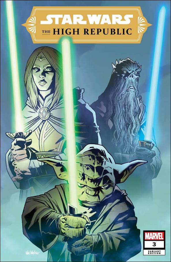 Star Wars: The High Republic (2021) issue 3-D Kevin Walker Frankie's Comics Cover