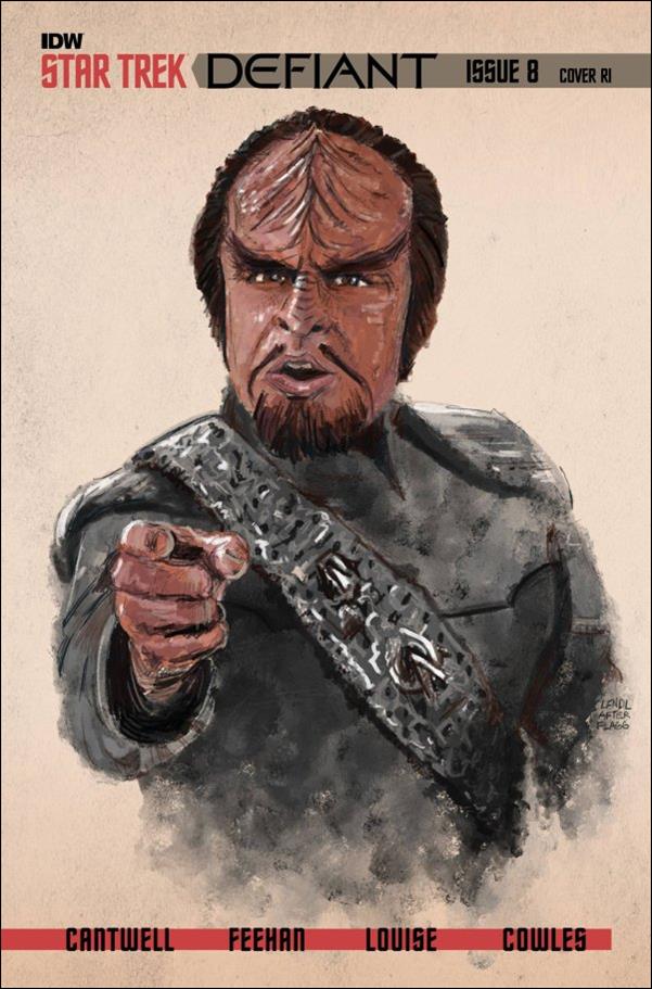Star Trek: Defiant issue 8-E J.J. Lendl 1:25 Cover