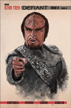 Star Trek: Defiant issue 8-E J.J. Lendl 1:25 Cover