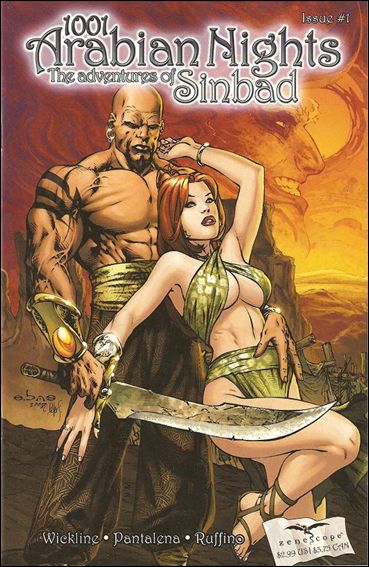 1001 Arabian Nights: The Adventures of Sinbad issue 1 Eric "e.Bas" Basaldua Cover