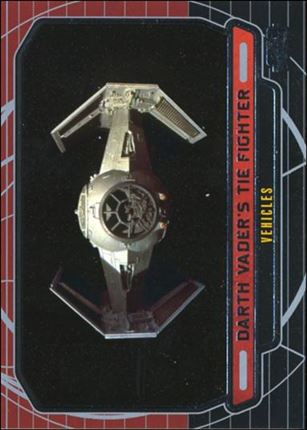 Star Wars Galactic Files (Base Set) card 275 Darth Vader's TIE Fighter Vehicles