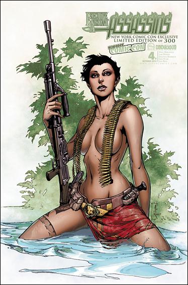 Executive Assistant: Assassins issue 4-D Alex Konat New York Comic Con Cover 1/300