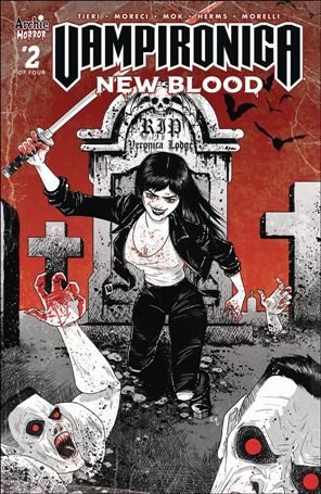 Vampironica: New Blood issue 2-B Megan Hutchison Cover