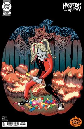 Harley Quinn (2021) issue 44-D Kelley Jones Trick or Treat Cardstock Cover