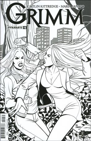 Grimm (2016) issue 5-C Maria Sanapo 1:10 B&W Cover
