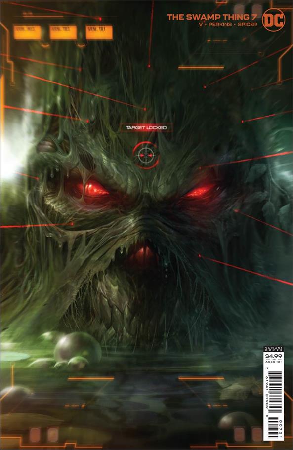 Swamp Thing (2021) issue 7-B Francesco Mattina Cardstock Cover