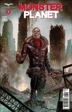 Monster Planet issue 3-D Geebo Vigonte Cover