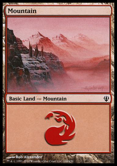 Magic the Gathering: Archenemy (Base Set) card 146 Mountain