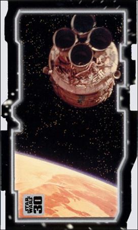 Star Wars 30th Anniversary (Tryptich Puzzle Subset) card Escaping 2 Escaping Fate