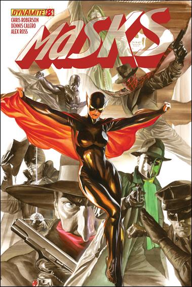 Masks issue 8 Alex Ross Standard Cover