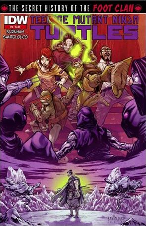 Teenage Mutant Ninja Turtles: The Secret History of the Foot Clan issue 3-D Mateus Santolouco Cover (2nd Printing)